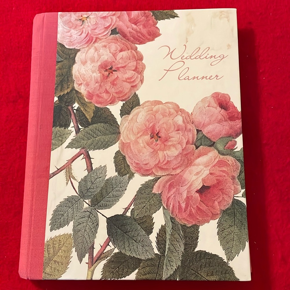 Vintage Galison Wedding Planner-Journal Book-128 pages-Botanical Illustrations
